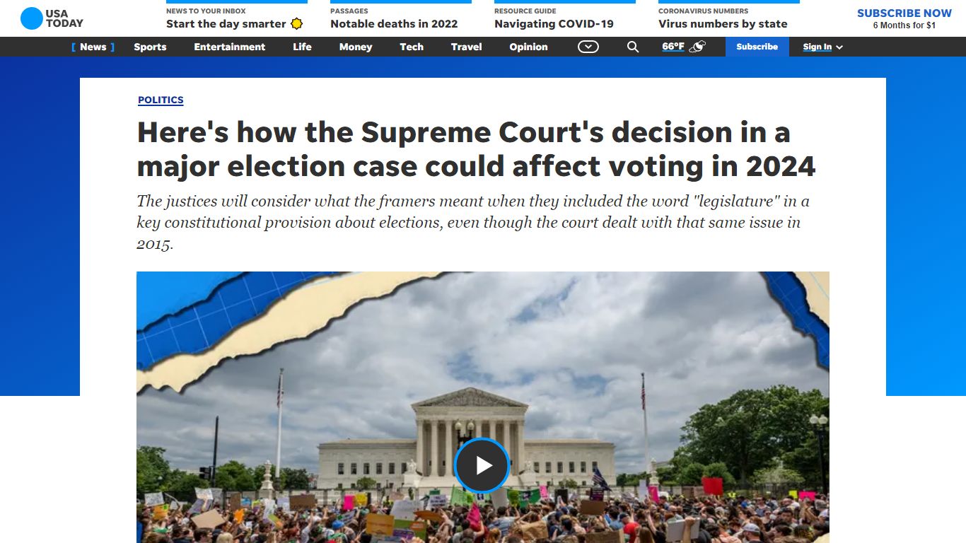 Supreme Court wades into voting: Breaking down a major elections case